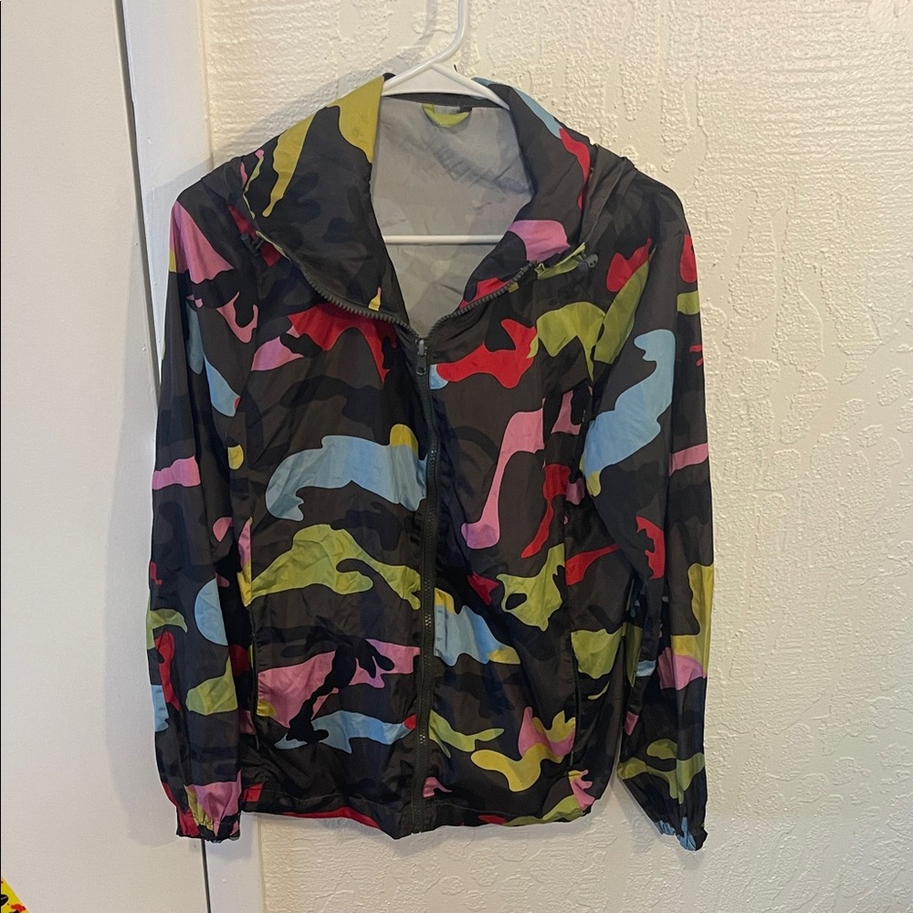Daisy Multicolor Camouflage Jacket